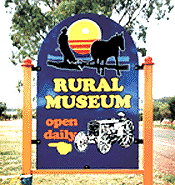Gunnedah Rural Museum sign