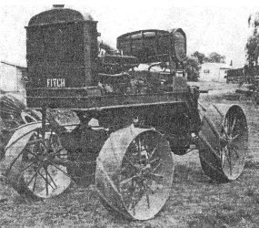 Former McCallum Bros. Fitch tractor owned by Mr. Giltrap, circa 1985