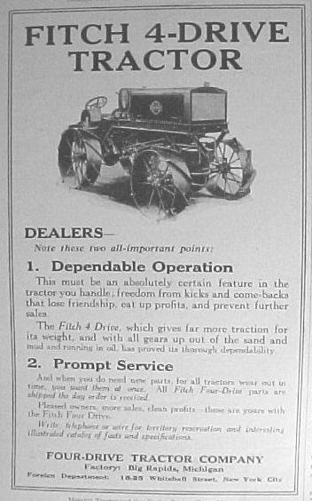 Tractor & Gas Engine Review ad - Aug 1920