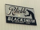 Reliable Blacksmith sign