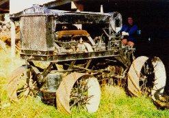 McCallum tractor in 1976